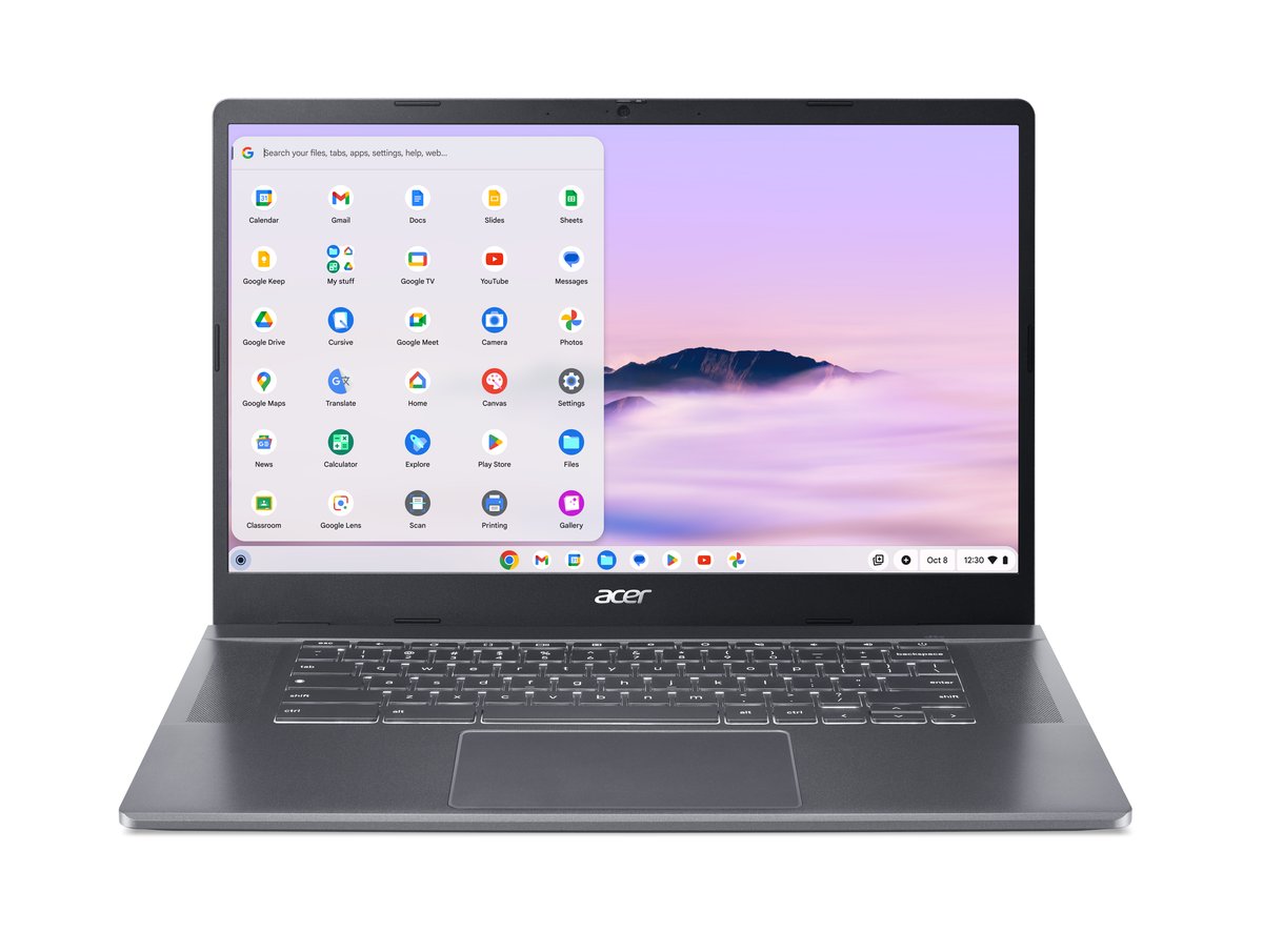 Acer Chromebook Plus 515 15.6" FHD IPS SlimBezel Touch LCD Intel Core 5 processor 120U 16GB LPDDR5X - Acer | Buy Online in South Africa