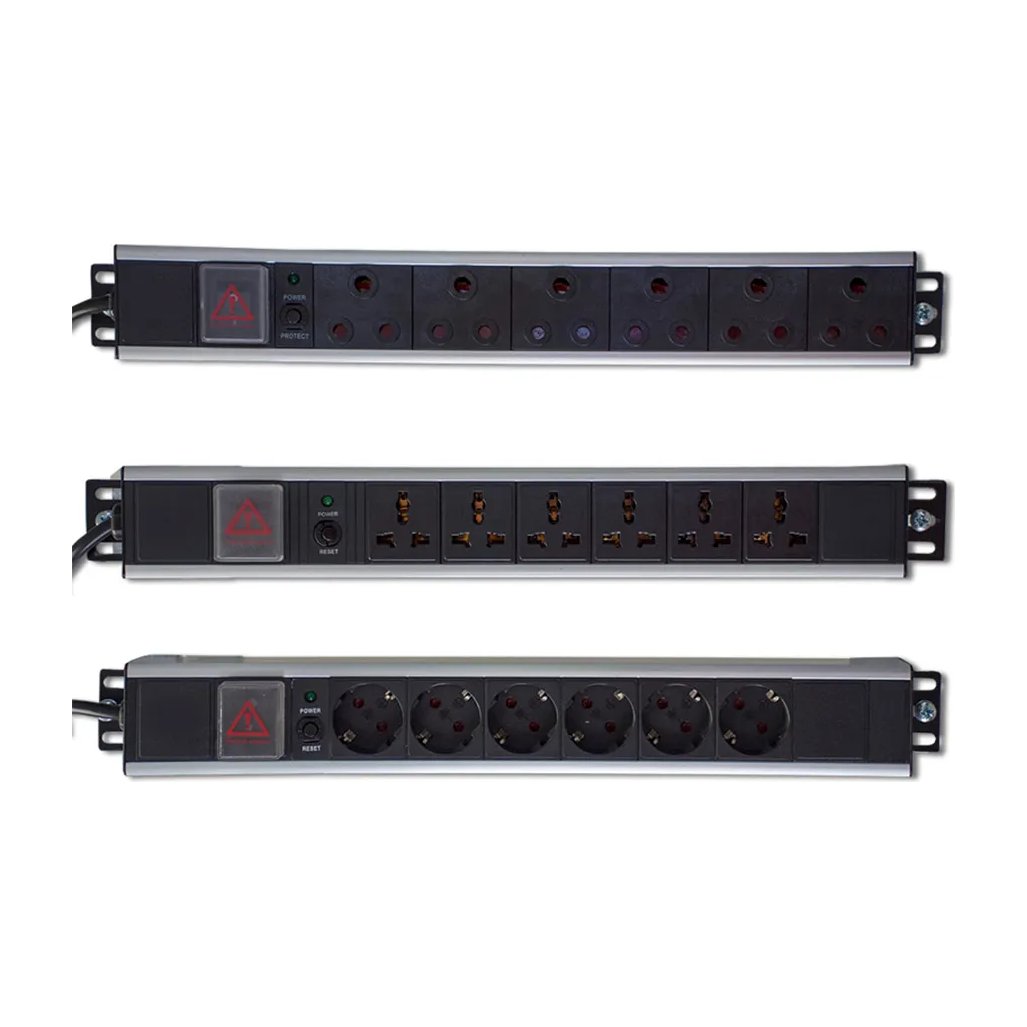 RCT RSA 6 way 16A 19' rack mount ZA Plug. - RCT | Buy Online in South Africa