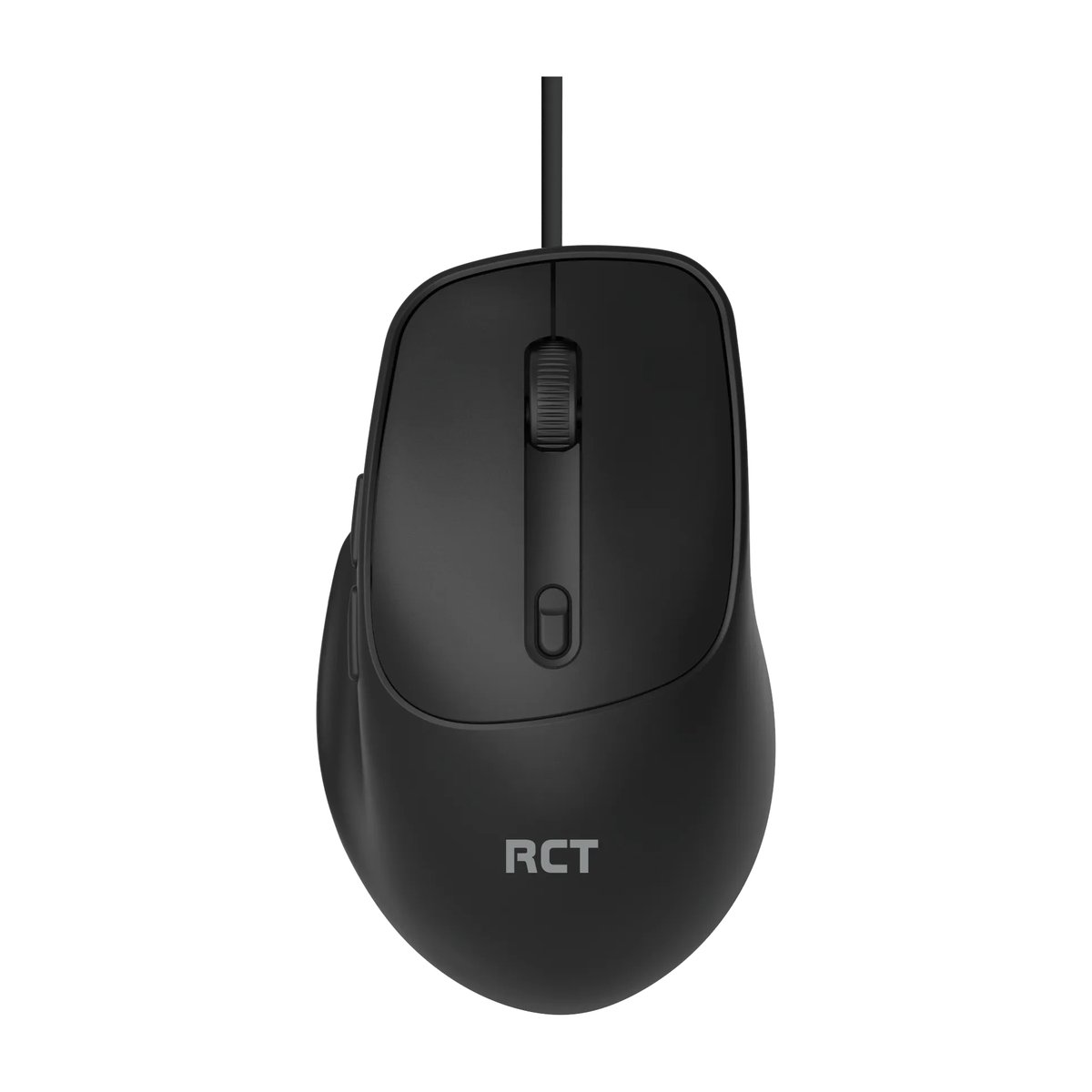 RCT Wired Optical Mouse, USB 2.0, 6-Button, Adjustable DPI (1000/1600/2400/3200), Black - RCT | Buy Online in South Africa