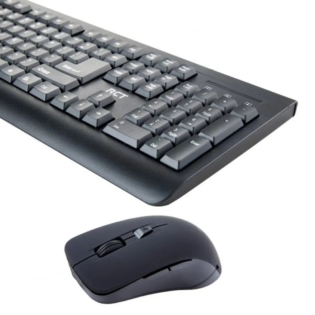 RCT Wireless Keyboard & Mouse Combo, 104-key, 6-button Optical Mouse, 800-1600 DPI - RCT | Buy Online in South Africa
