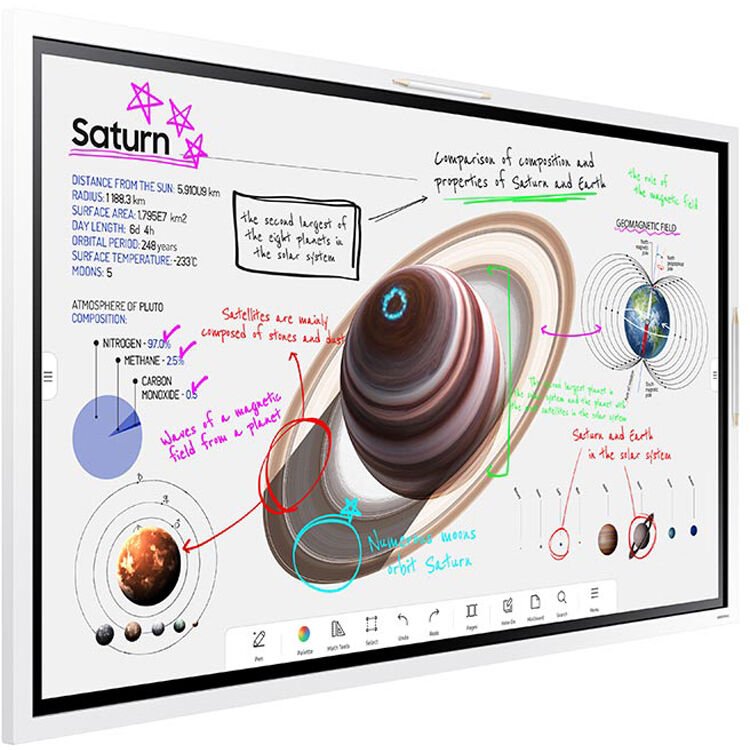 Samsung 55" Flip Chart 4.0 4K UHD/ 16/7 Usage/ 450NIT Brightness - Samsung | Buy Online in South Africa