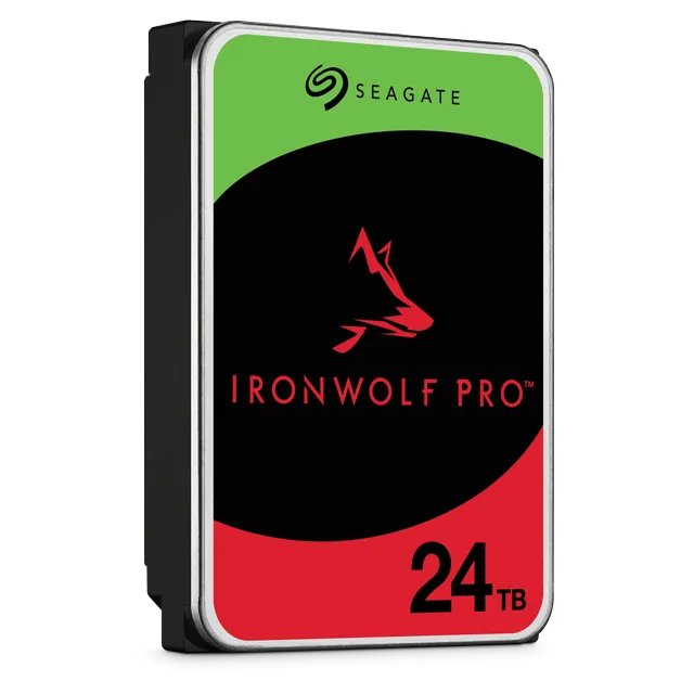 Seagate Ironwolf Pro ST24000NT002 24TB 3.5" HDD NAS Drives 7200 RPM, SATA 6GB/s Interface - Seagate | Buy Online in South Africa