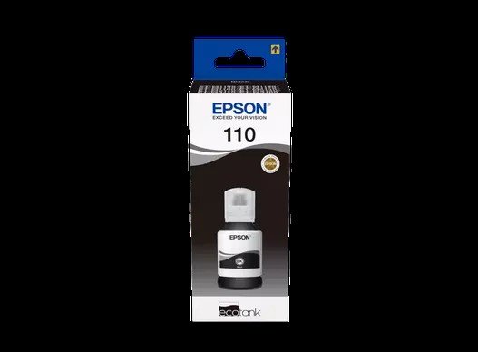 Epson 110 Ink Bottles Black XL120ml EcoTank M3170 / M3140 / M2170 / M1180 / M1170 / M1140 / M1120 - Epson | Buy Online in South Africa