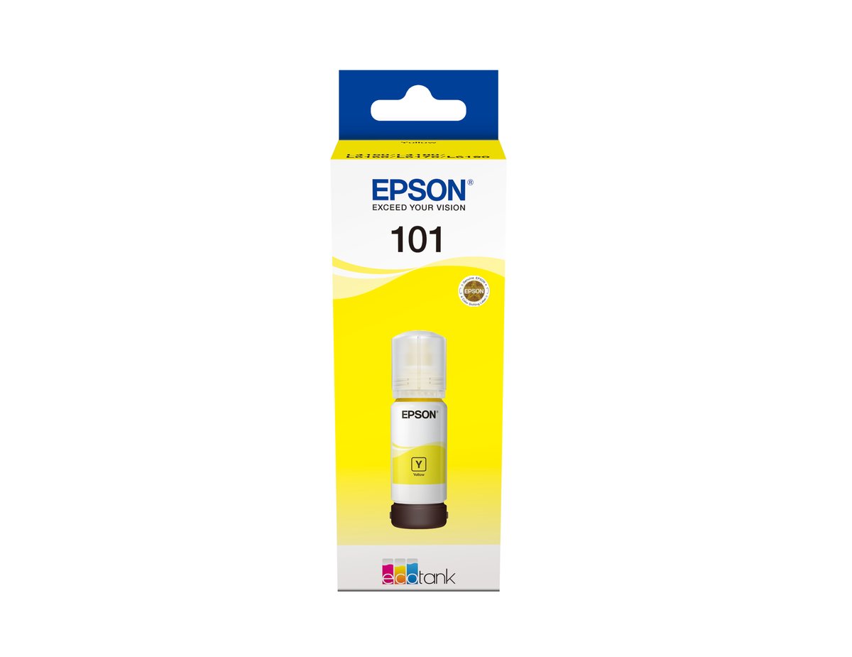 Epson 101 Ink Bottles Yellow 70ml Ecotank L4150 / L4156 / L4160 / L4260 / L6160 / L6170 / L6176 - Epson | Buy Online in South Africa