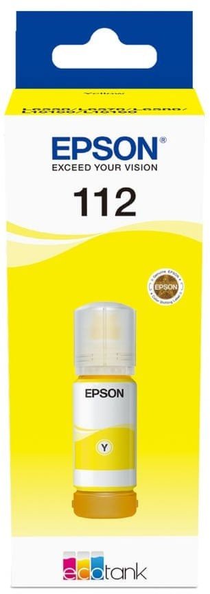 Epson 112 Ink Bottles Yellow 70ml L6580 / L15150 / L15160 6000 pages - Epson | Buy Online in South Africa