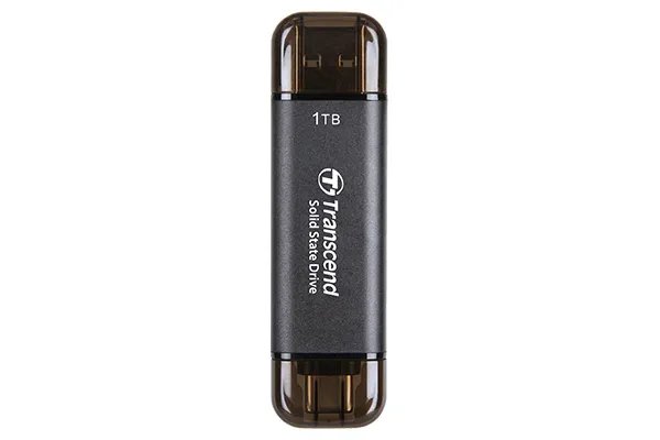 Transcend 1 TB ESD310C USB3.2 TYPE A & C (USB 10Gbps) OTG COMPACT PORTABLE SSD - Transcend | Buy Online in South Africa