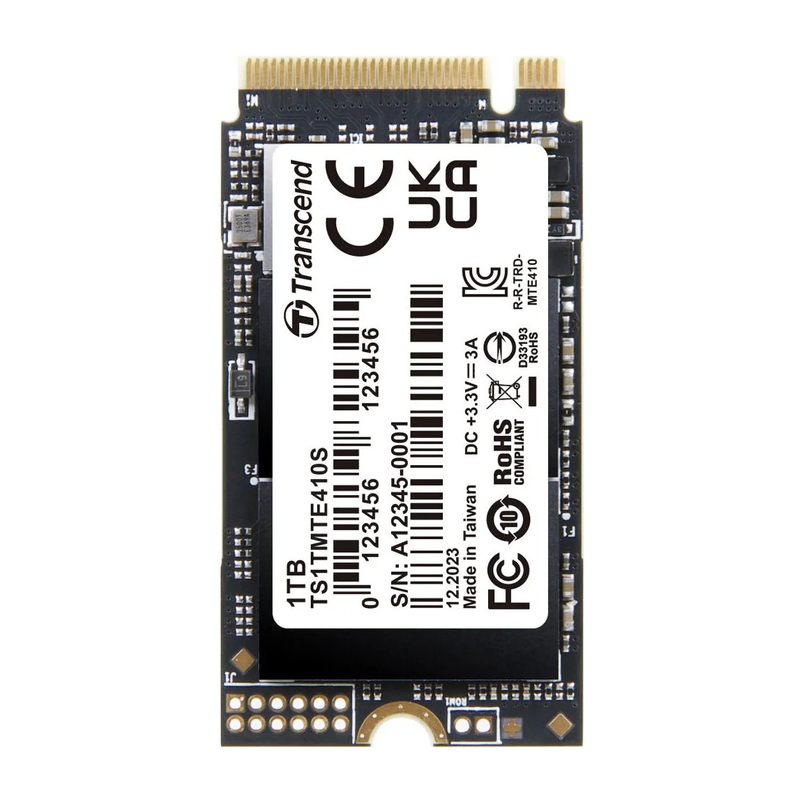 Transcend 1TB MTE410S PCI-E GEN 4x4 M.2 2242 SSD 3D NAND – 5000 MB/s Read 3500 MB/s Write – 600 TBW - Transcen | Buy Online in South Africa