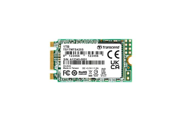 Transcend 1 TB MTS425S M.2 SATA 3 2242 SSD 3D Nand – Cacheless - Transcend | Buy Online in South Africa