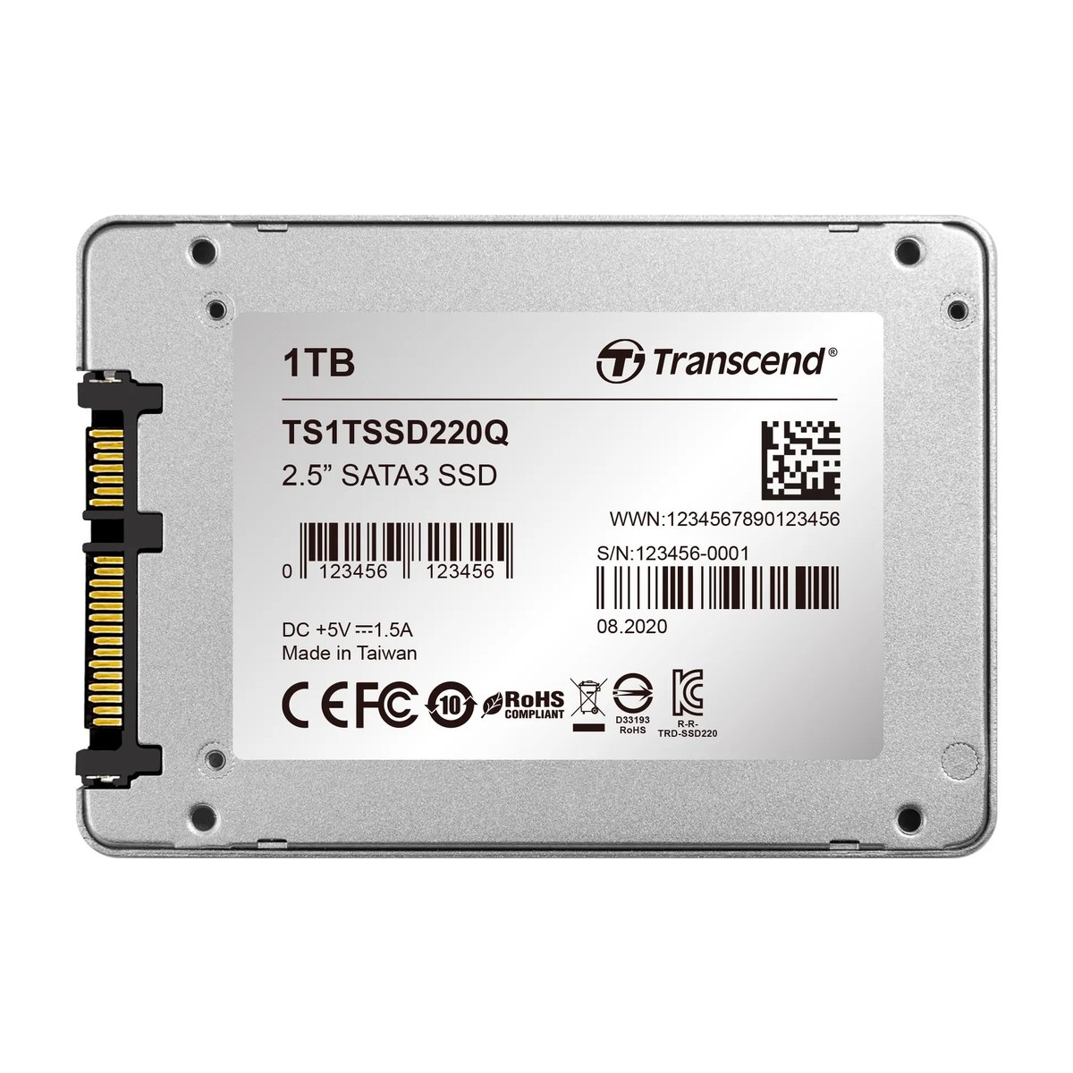 Transcend 1TB SSD220Q 2.5" SSD DRIVE – SATA III QLC with SLC cache – 550MB/s Read 500MB/s Write – 200 TBW - Tr | Buy Online in South Africa