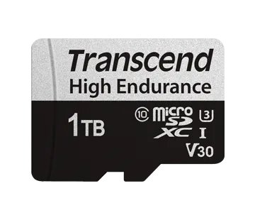 Transcend 350V 1TB High Endurance Micro SD UHS-I U3 V30 CLASS10 – Read 100 MB/S – Write 60MB/S – With SD Adpto | Buy Online in South Africa