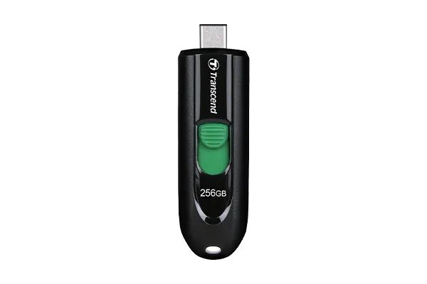 Transcend 256GB JF790C USB C (5Gpbs) Capless Flash Drive – Black AND Green - Transcend | Buy Online in South Africa