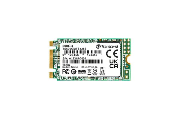 Transcend 500GB MTS425S M.2 SATA 3 2242 SSD – Cacheless TLC - Transcend | Buy Online in South Africa