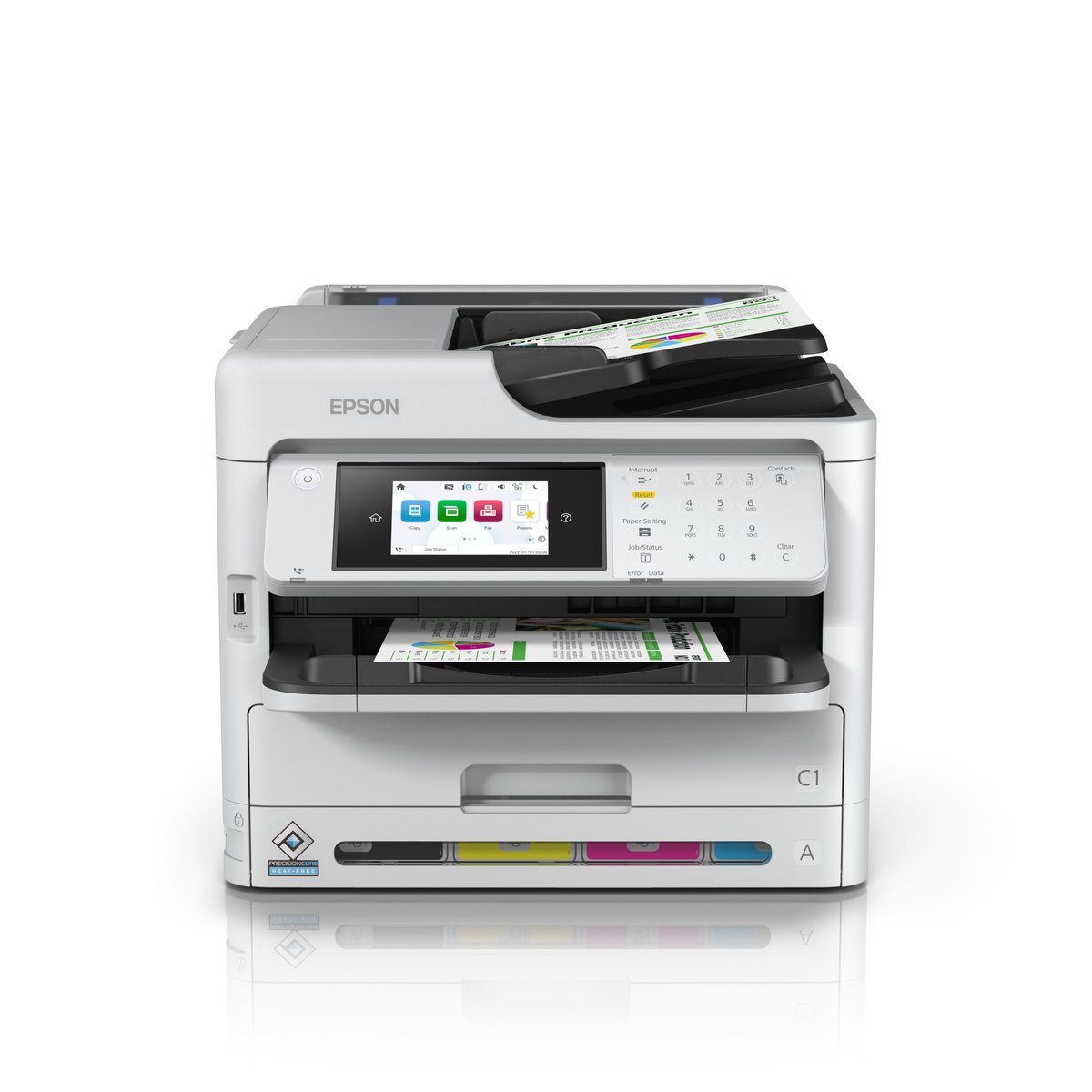 Epson 34ppm Mono & Colour A4 Print Scan Copy Fax USB Wired Wireless WiFi Direct Duplex Print Only - Epson | Buy Online in South Africa