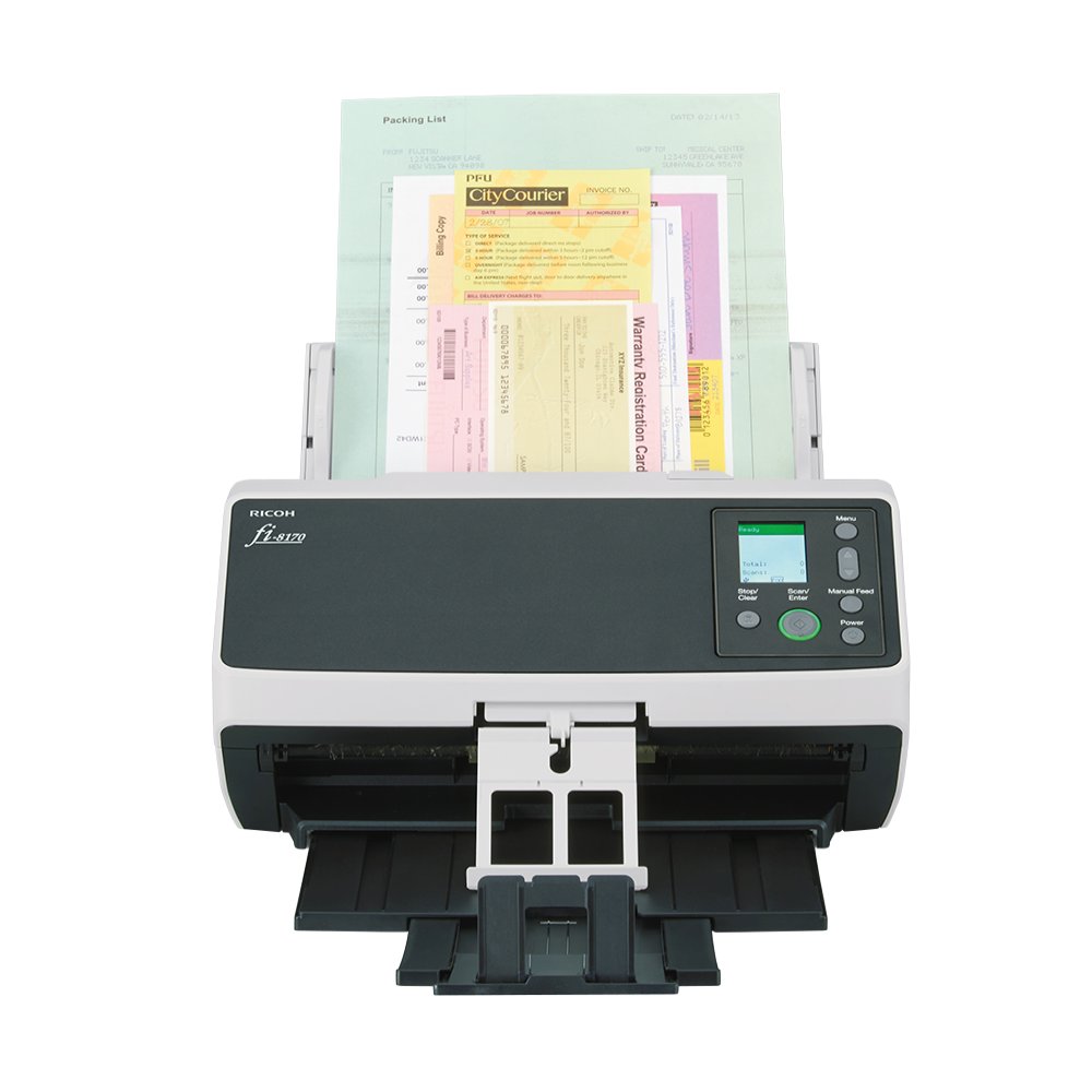 Ricoh fi-8170 A4 70ppm/140ipm Duplex ADF USB3.2 LED Desktop Workgroup Scanner -please purchase clover cable | Buy Online in South Africa
