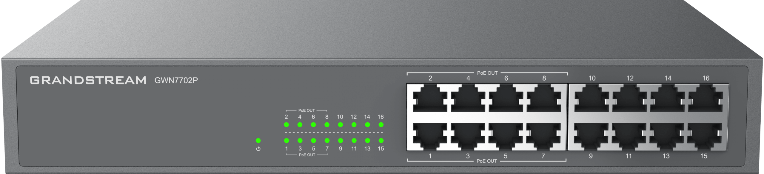 Grandstream Enterprise 16 port Unmanaged GbE Switch | GWN7702 | Buy Online in South Africa