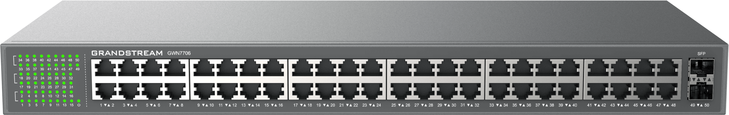Grandstream Enterprise 48 port Unmanaged GbE Switch (GWN7706) | Buy Online in South Africa