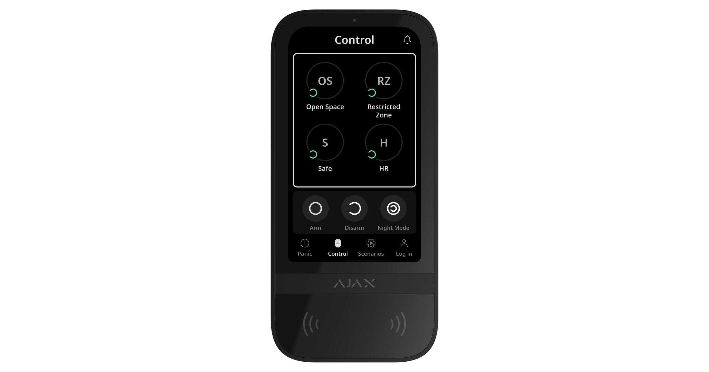 AJAX Security - Black Wireless Keypad Touch Screen | Buy Online in South Africa