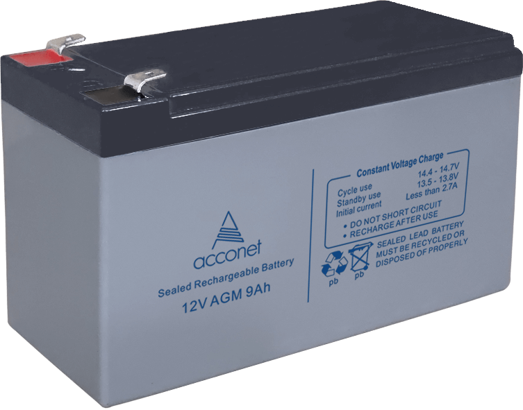 Acconet 12V AGM 9Ah Deep Cycle Battery | Buy Online in South Africa
