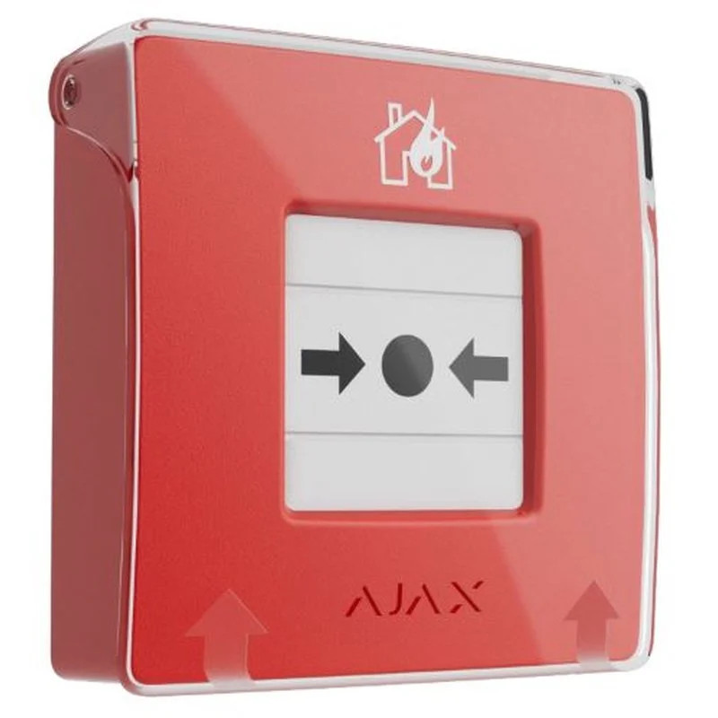 AJAX Security - Manual Call Point - Red | Buy Online in South Africa