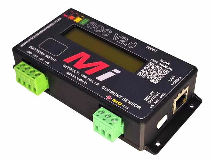 Micro Instruments SOC Monitor with Ethernet Attachment | Buy Online in South Africa