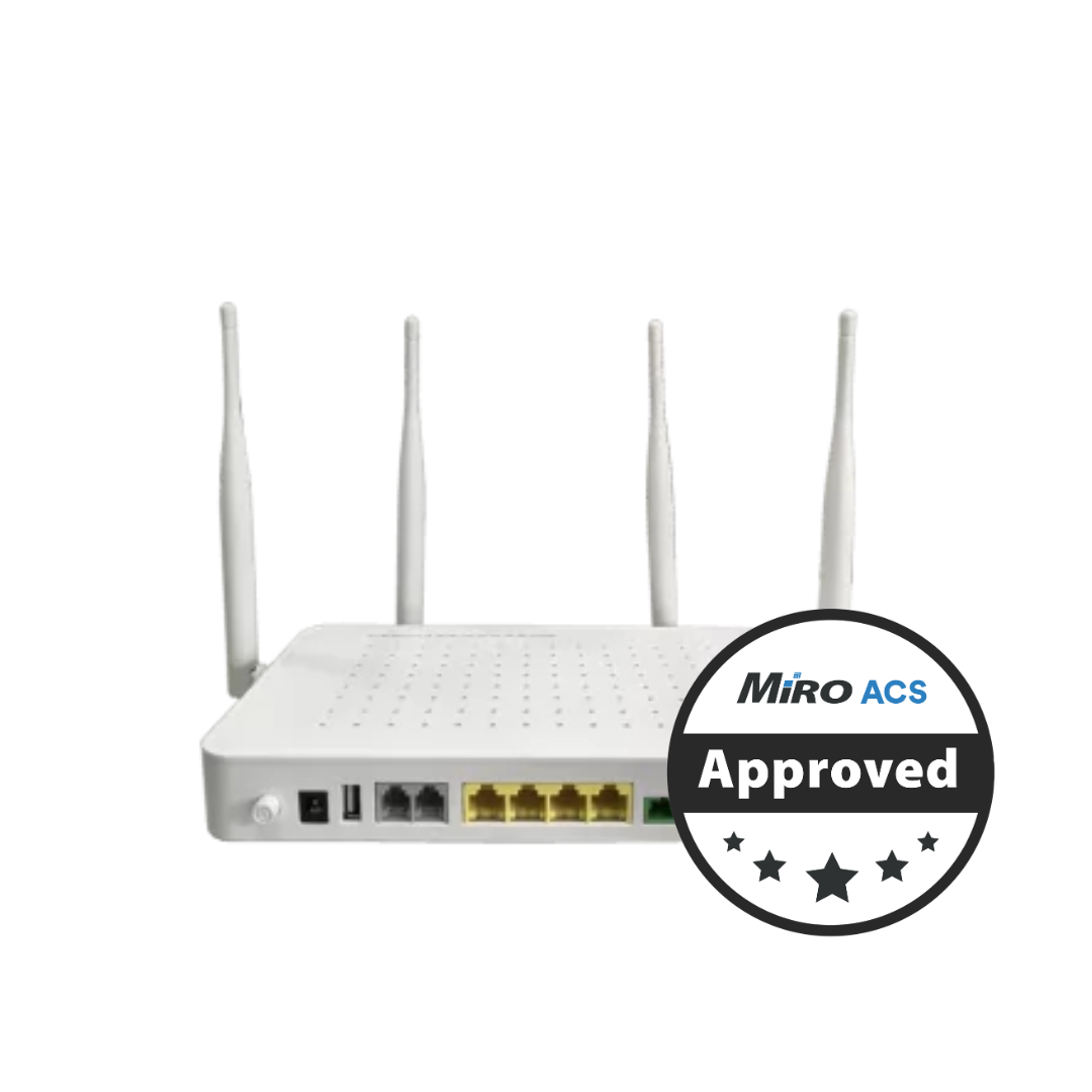 Bdcom Xpon ONU/ONT, 802.11ac with 4 X Gb Lan, 2 X Pots | Buy Online in South Africa