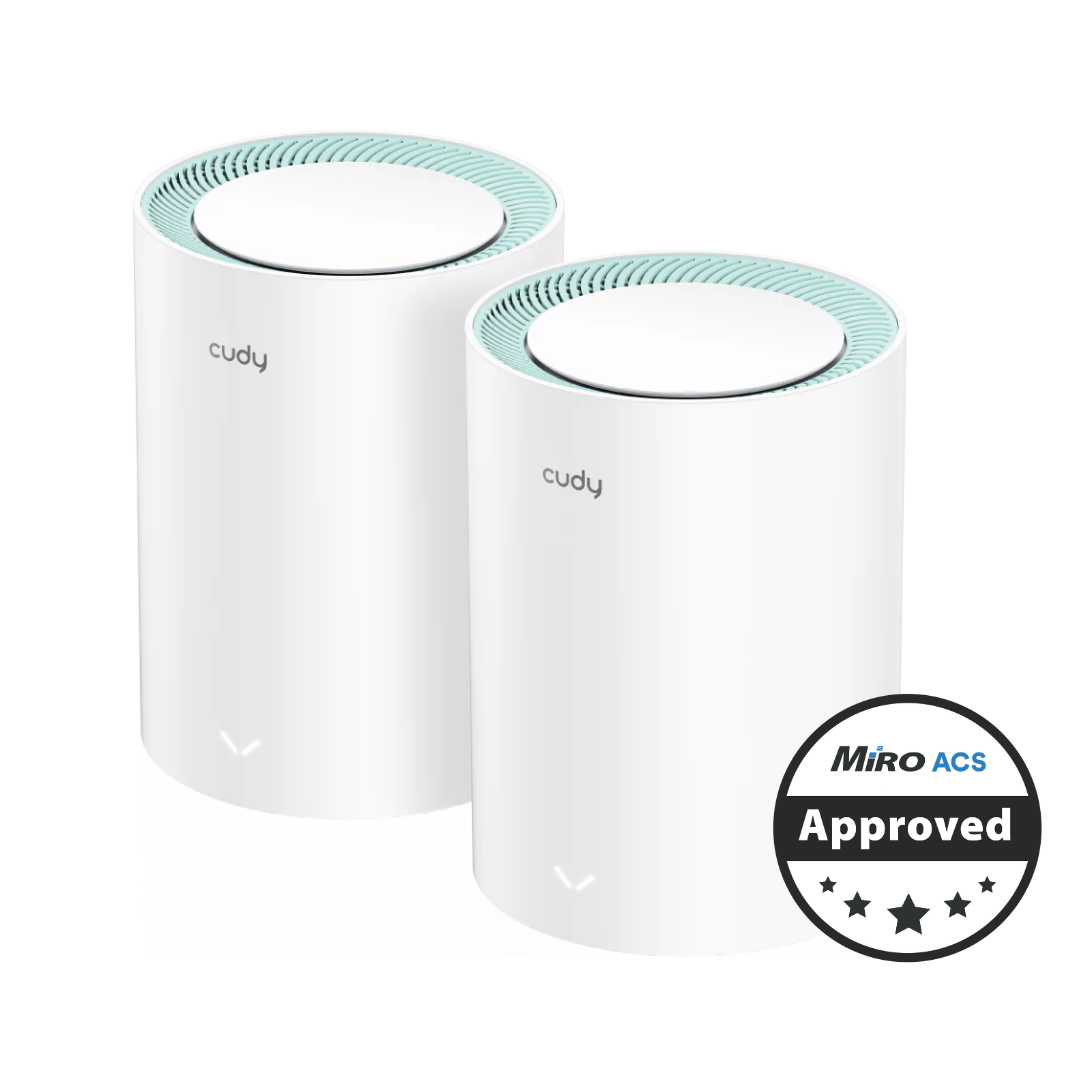 Cudy Dual Band 1200Mbps WiFi 5 Gigabit Mesh 2 Pack | M1300 (2-Pack) | Buy Online in South Africa
