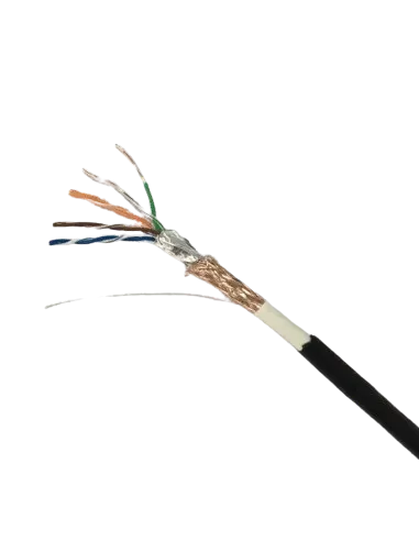 Acconet CAT5 UV Outdoor Ethernet Cable 305m Black Solid Copper SF/TP Pull Box | Buy Online in South Africa