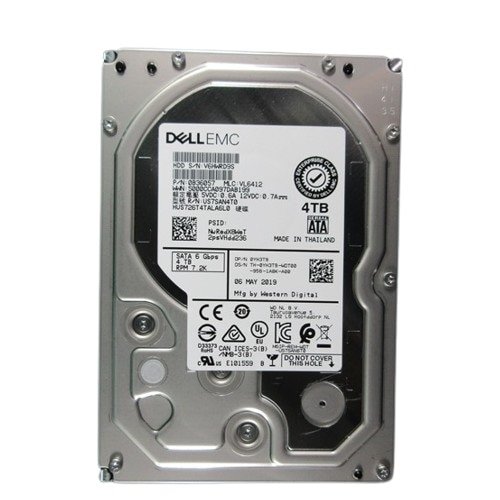 Dell 4TB 7.2K RPM 3.5" SATA 6Gbps Hot-Plug HDD - Dell | Buy Online in South Africa