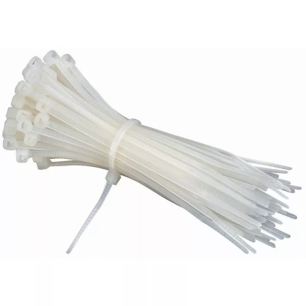 Acconet 100 Pack White 370x4.8mm Cable Tie | Buy Online in South Africa
