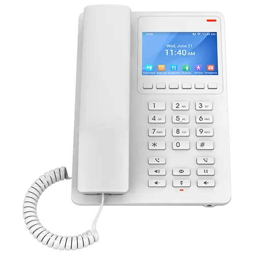 Grandstream 2 Line 3.5'' Color LCD WiFi 6 Hotel Phone White | GHP630W | Buy Online in South Africa