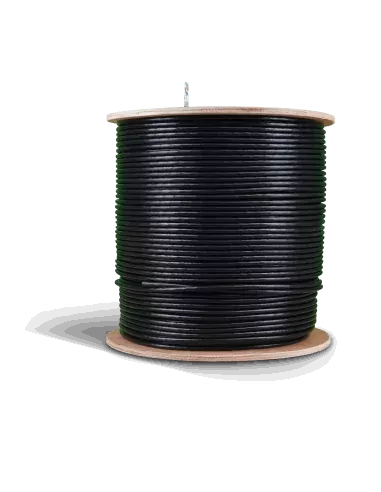 Acconet CAT6 UV Outdoor Ethernet Cable 500m Black CCA SF/TP Roll | Buy Online in South Africa