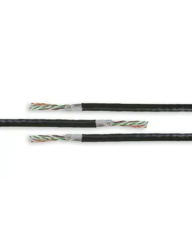 Acconet CAT5 UV Outdoor Ethernet Cable 100m Black CCA SF/TP Pull Box | Buy Online in South Africa