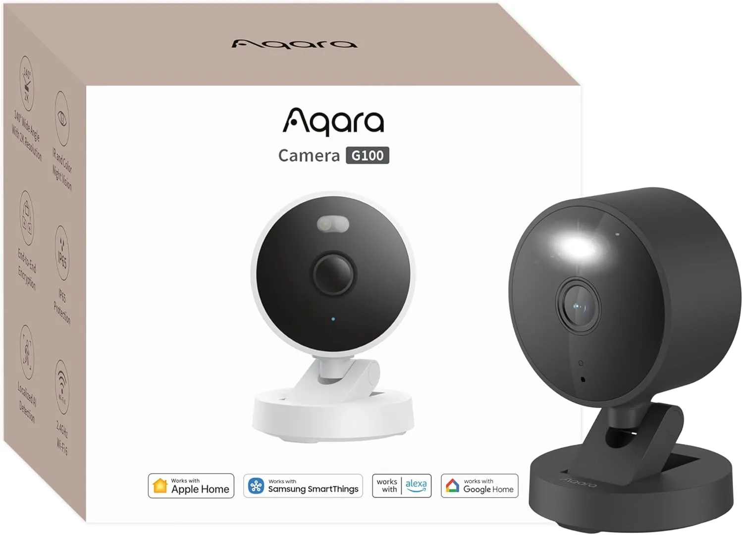 Aqara Select 2K Smart Security Camera Black | Buy Online in South Africa