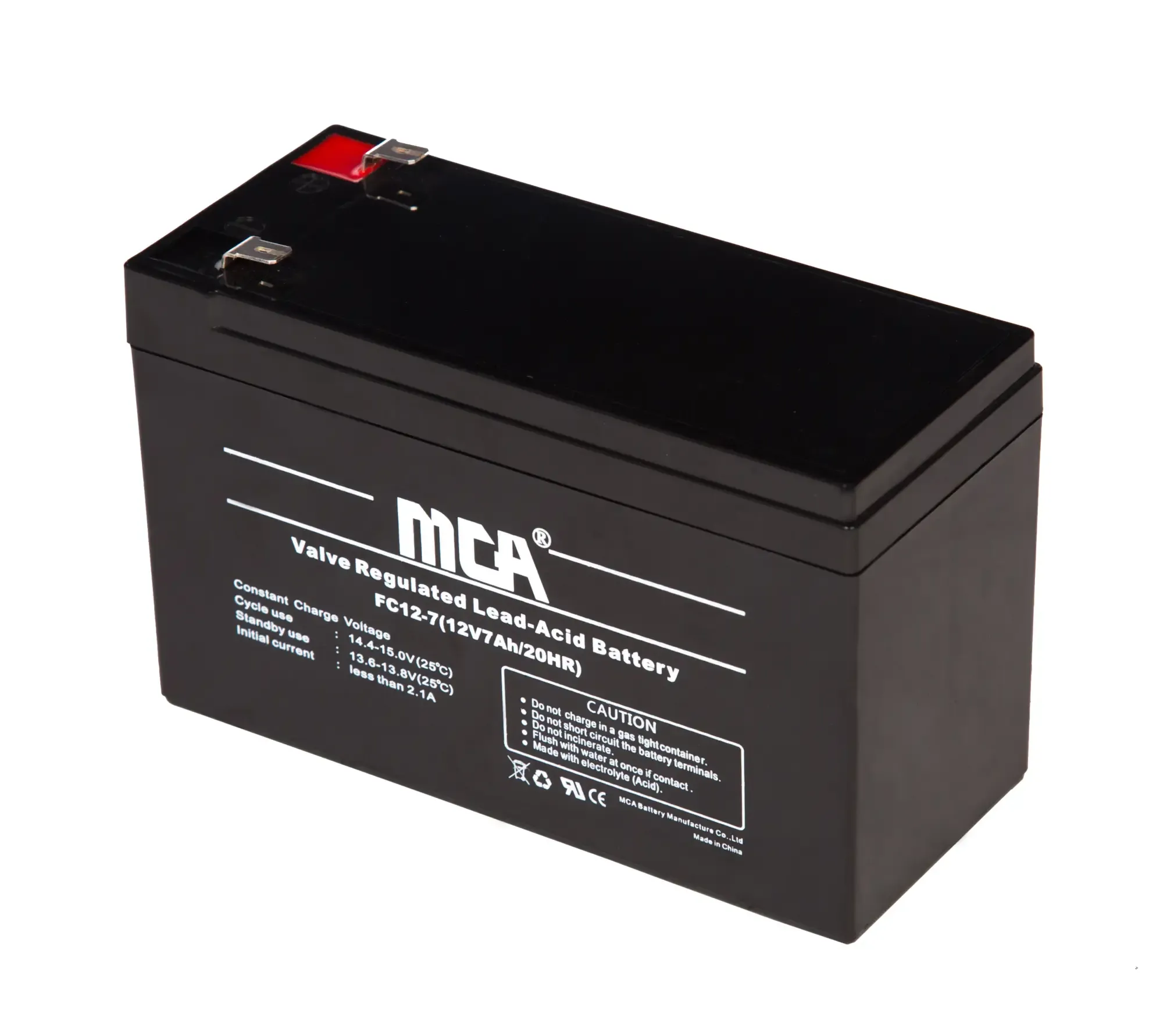 MCA AGM - General Purpose Battery 12V/ 7A | Buy Online in South Africa