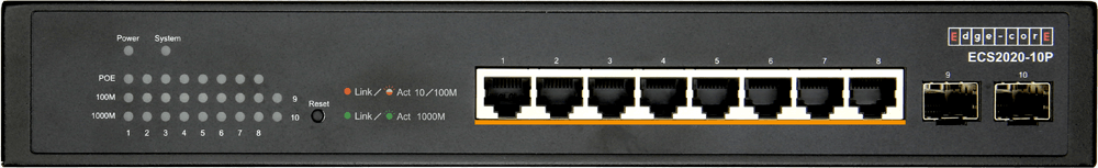 Edge-Core 10 Port Gb Websmart PoE Switch | Buy Online in South Africa