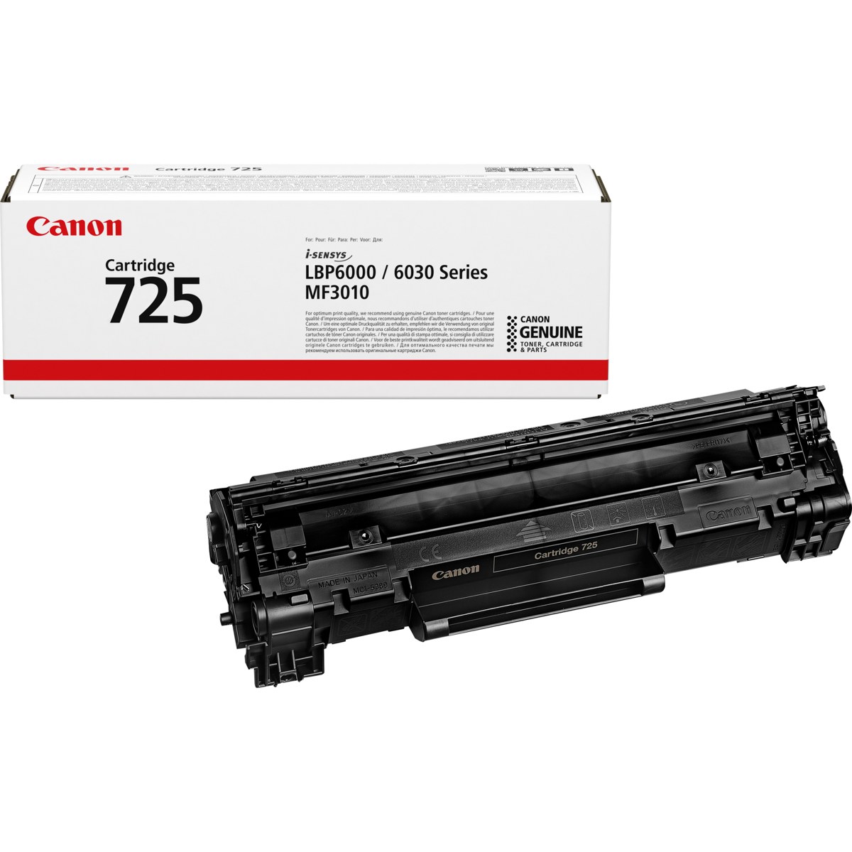 Canon 725 Toner Cartridge (Black) - Canon | Buy Online in South Africa