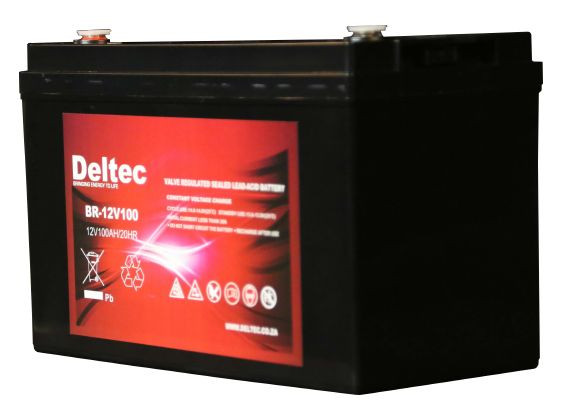 Deltec 12V 100Ah AGM Battery | Buy Online in South Africa
