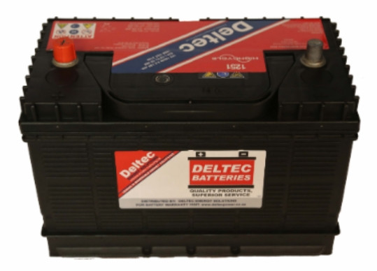 Deltec 12V 105Ah Sealed Lead Acid Battery, Stud Terminal. | Buy Online in South Africa