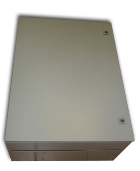 Metal IP55 Weatherproof Enclosure (800x600x350), Beige, Surface Mount, Lockable Doors | Buy Online in South Africa