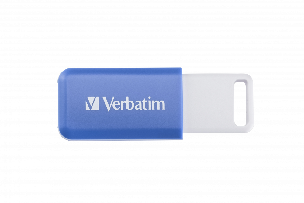 Verbatim Databar USB 2.0 Drive Blue 64GB Black | Buy Online in South Africa