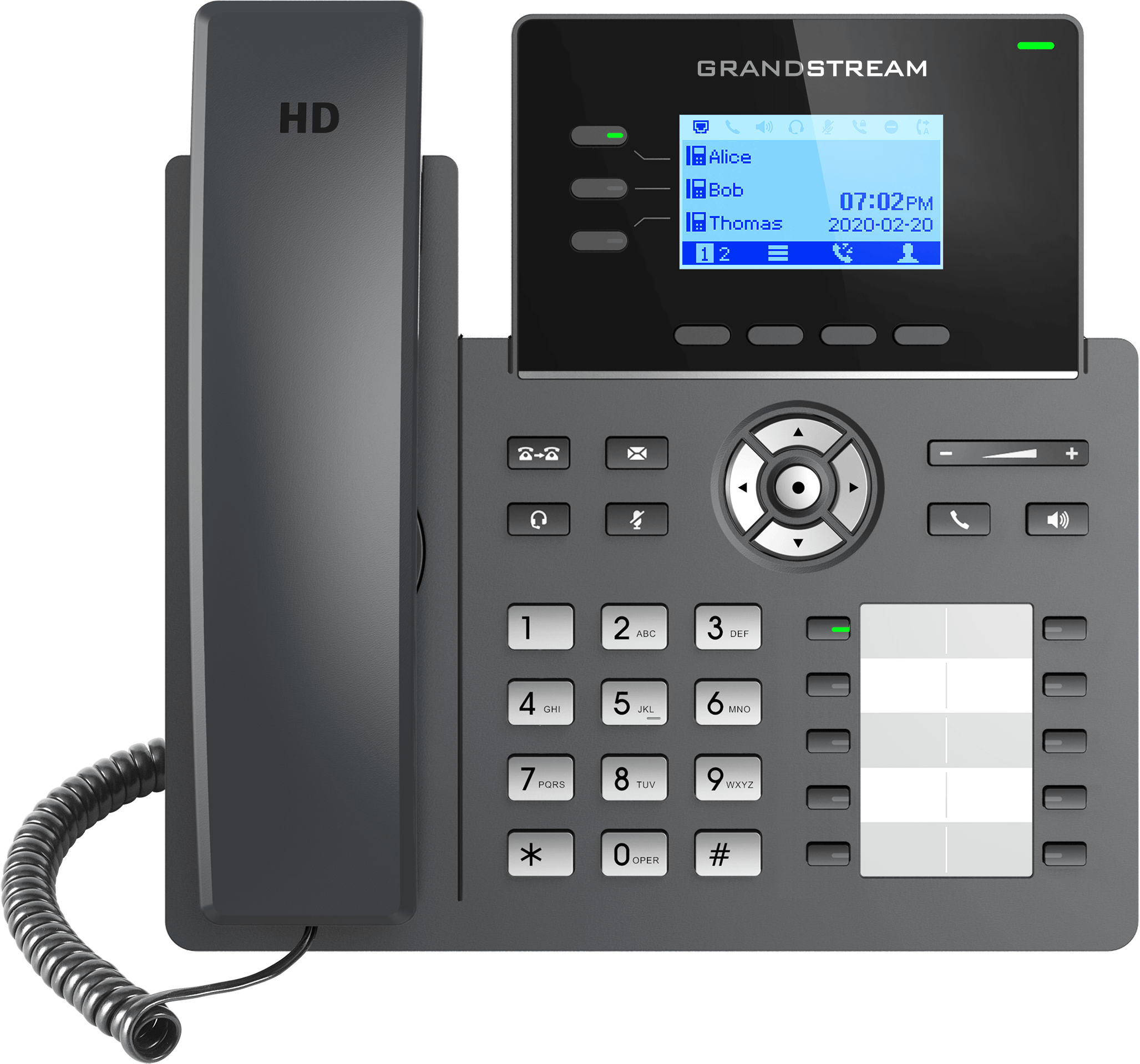Grandstream 3-Line Gigabit Carrier Phone (GRP2604P) | Buy Online in South Africa