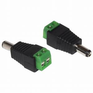 DC Power Plug with Screw Terminals. 5.5mm Jack - Male type | Buy Online in South Africa