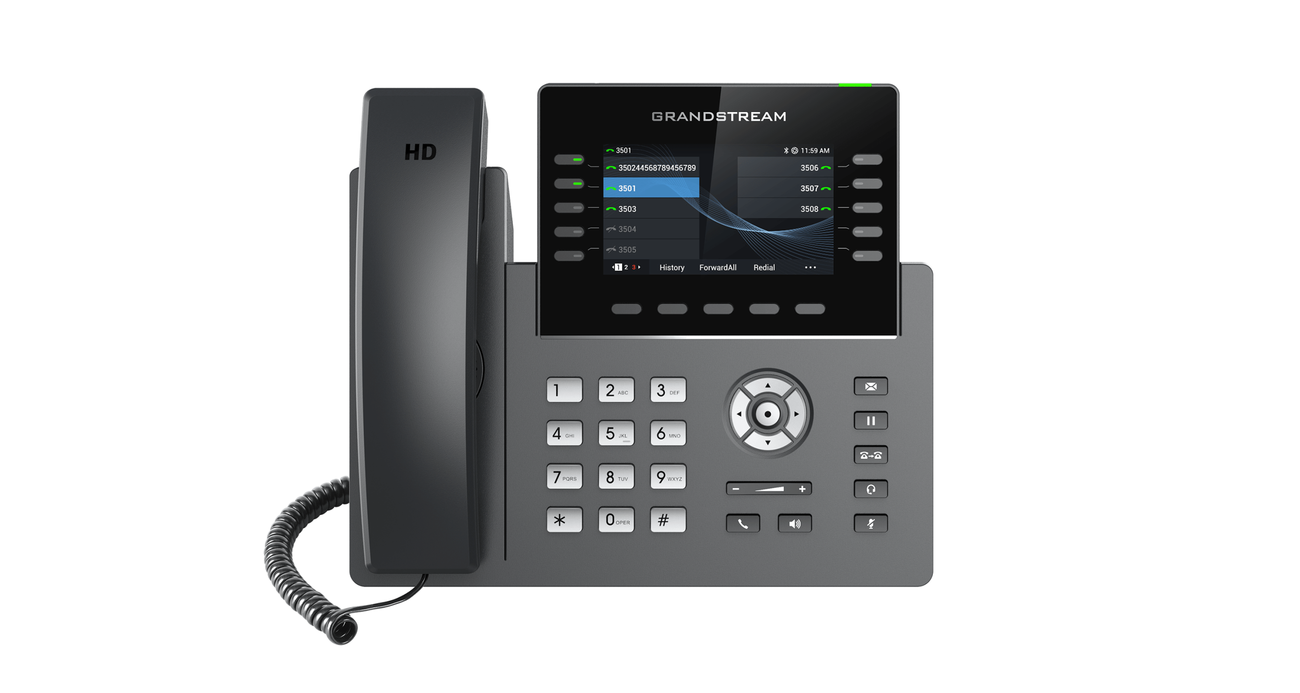 Grandstream 10 Line Carrier Wi-Fi Desk Phone (GRP2615) | Buy Online in South Africa