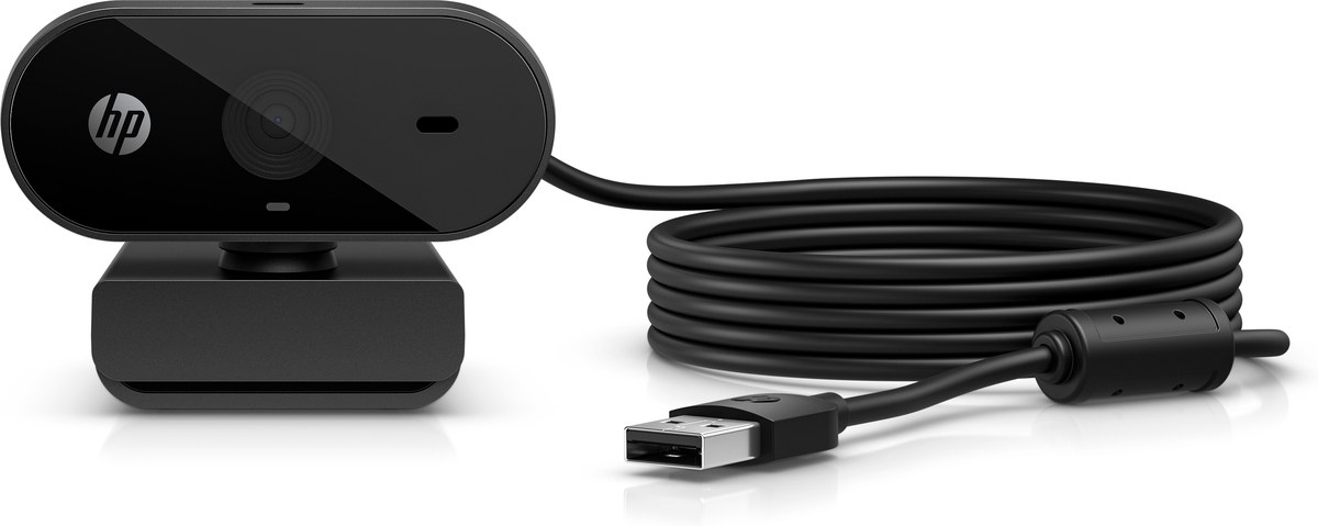HP 320 Black Full-HD USB Webcam - HP | Buy Online in South Africa