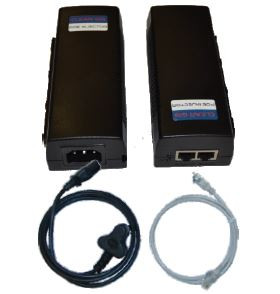 Surge Protected Gigabit PoE Injector, 48V, 0.8 Amp, SA Type M, 3-Pin Cord | Buy Online in South Africa