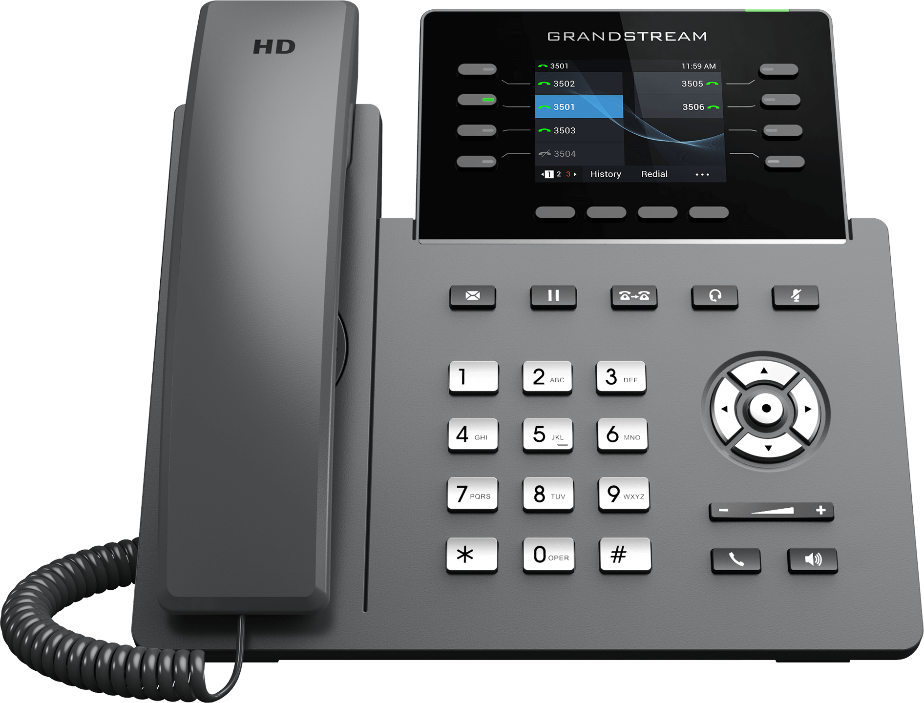 Grandstream 8 Line Carrier WiFi Desk Phone (GRP2624) | Buy Online in South Africa