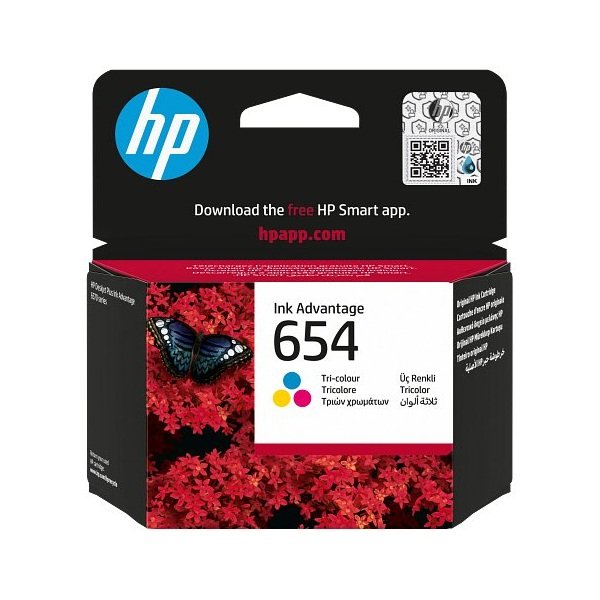 HP 654 Tri-color Original Ink Advantage Cartridge | Buy Online in South Africa