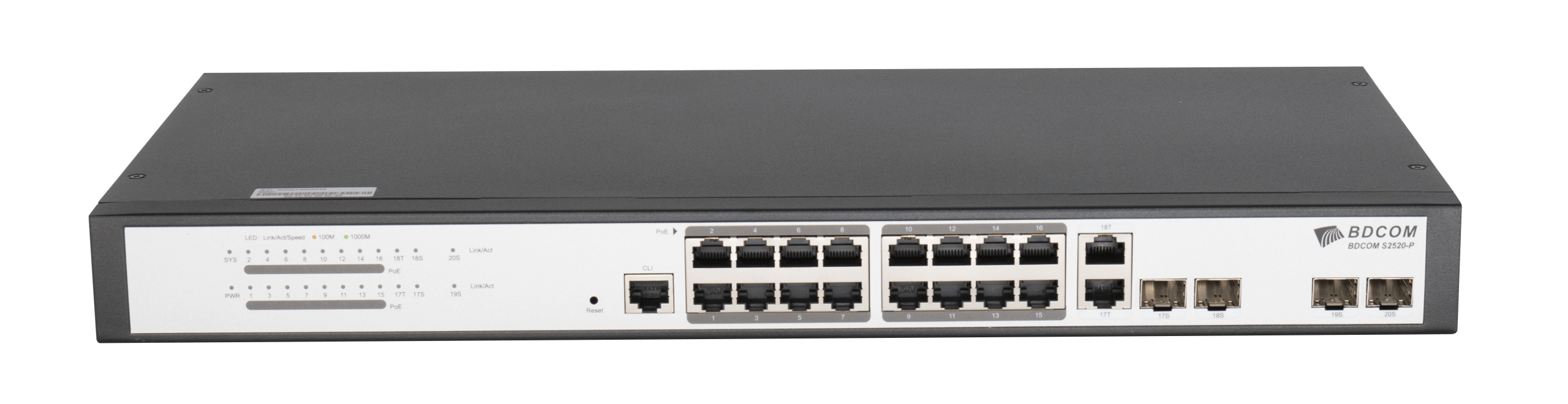 BDCOM 16 Port Gigabit PoE Switch | Buy Online in South Africa