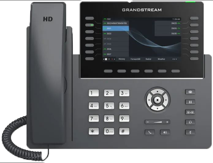 Grandstream 14 Line Carrier WiFi Desk Phone (GRP2650) | Buy Online in South Africa