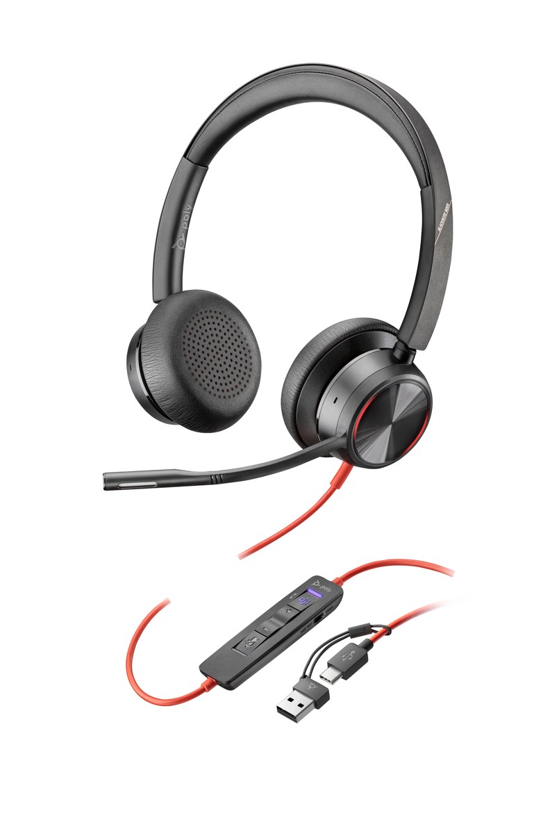 Poly Blackwire 8225 Stereo Microsoft Teams Certified USB-C ANC Headset | Buy Online in South Africa